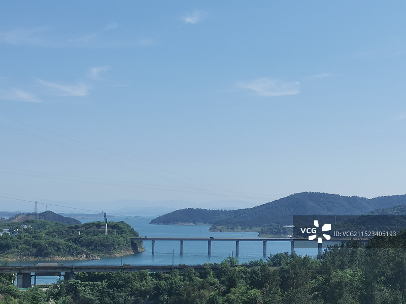 宜昌武当太极湖图片素材