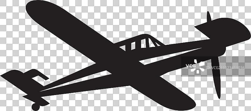 炭黑天空下的午夜飞行图片素材