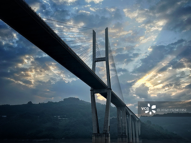 《忠州长江大桥》图片素材