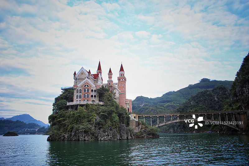 贵州兴义万峰湖一景图片素材