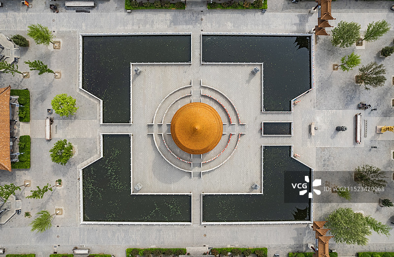 河北胜芳镇大悲禅寺景观图片素材