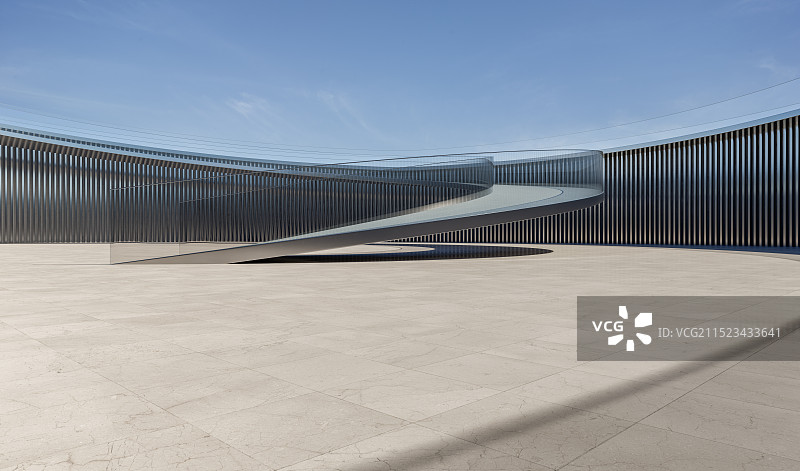 螺旋楼梯_建筑空间_城市广场图片素材