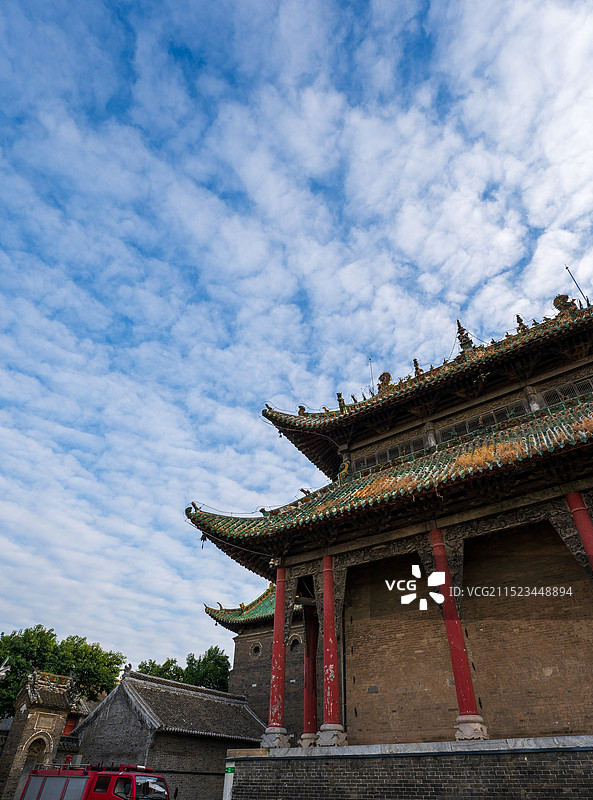 河南社旗县赊店古镇山陕会馆图片素材