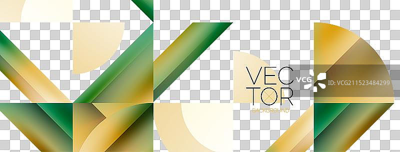 极简背景与方形拼贴几何图案图片素材