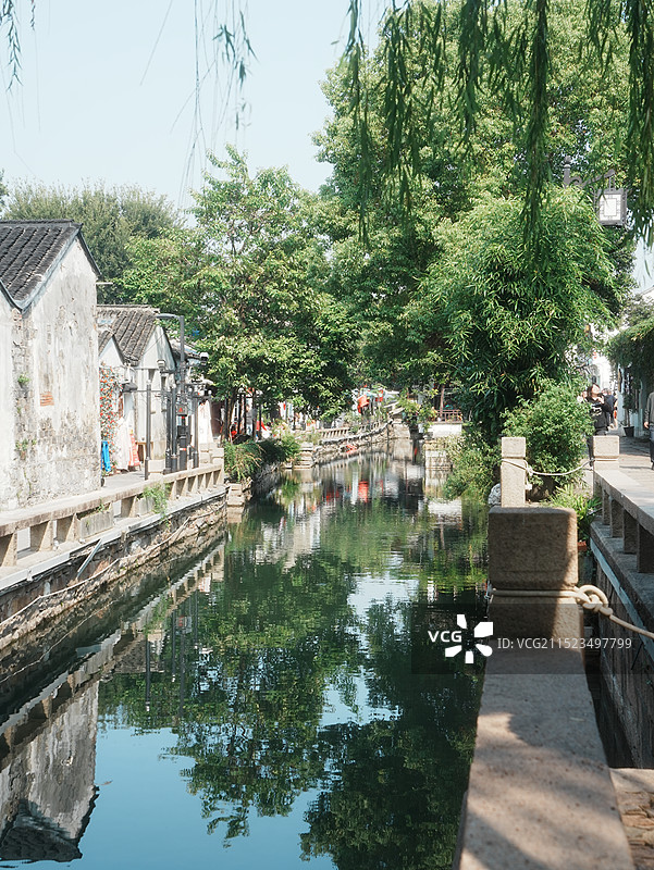 苏州平江路风光图片素材