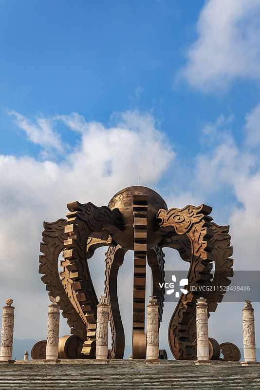 张家口黄帝城遗址文化旅游区图片素材