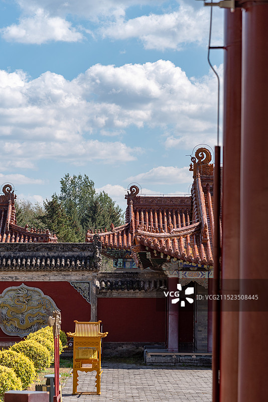 世界文化遗产-盛京三陵-辽宁抚顺新宾清永陵图片素材