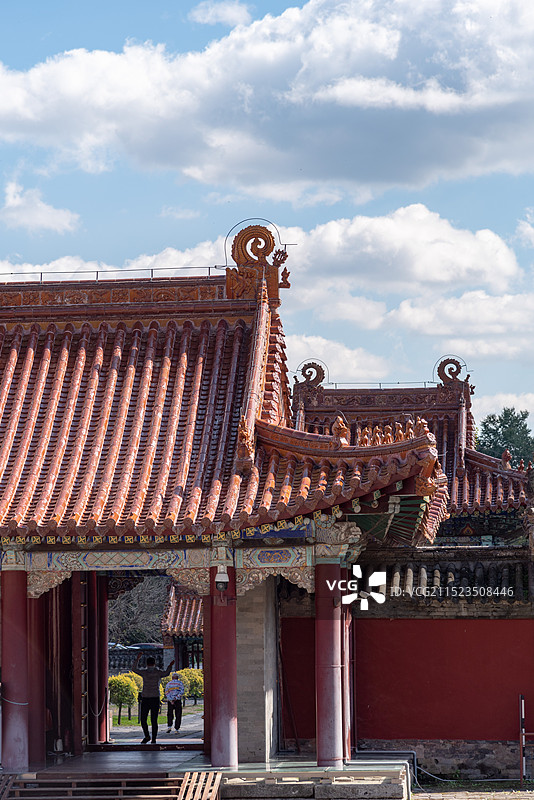 世界文化遗产-盛京三陵-辽宁抚顺新宾清永陵图片素材