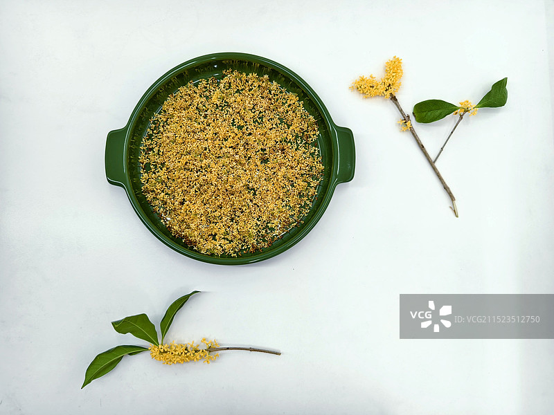 自制桂花干图片素材