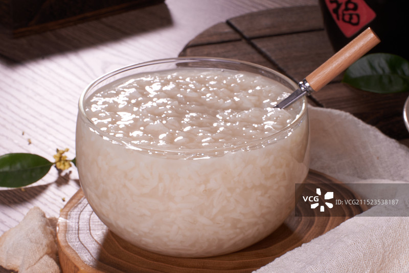 特色小吃孝感米酒图片素材