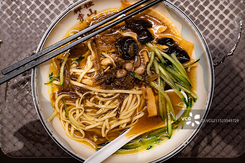 径山寺素面图片素材