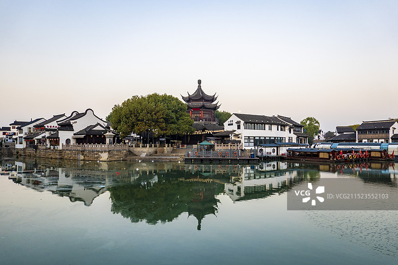苏州山塘街图片素材