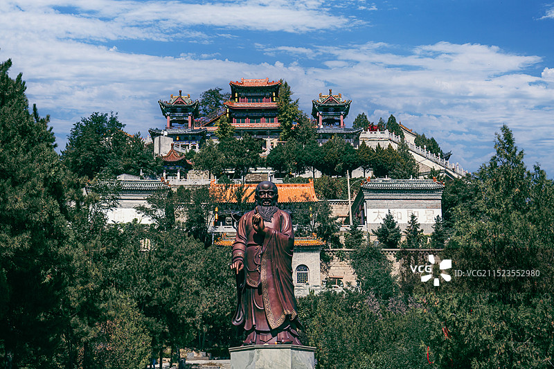 延安清凉山风光图片素材