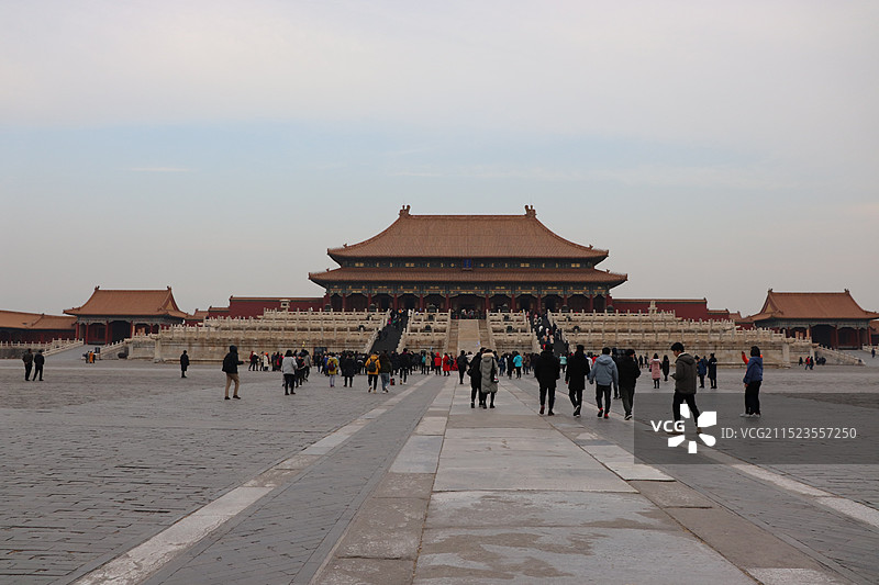 北京故宫大殿图片素材