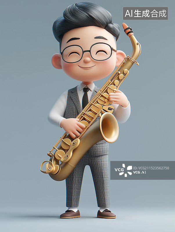 【AI数字艺术】音乐人物图片素材