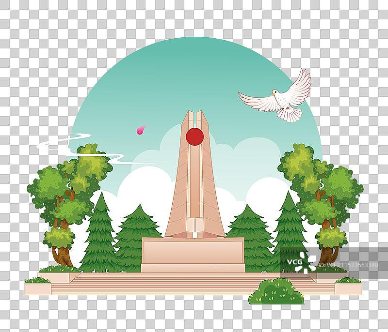 红色旅游景点旅游目的地中共红军长征出发纪念碑图片素材