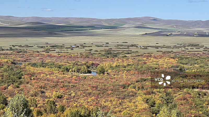 呼伦贝尔额尔古纳市乌兰山景区图片素材