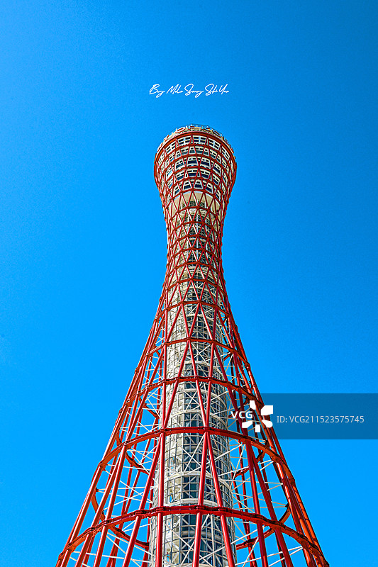 日本神户塔图片素材