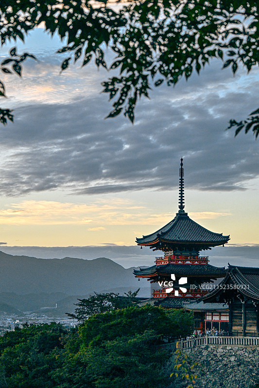 日本京都清水寺图片素材