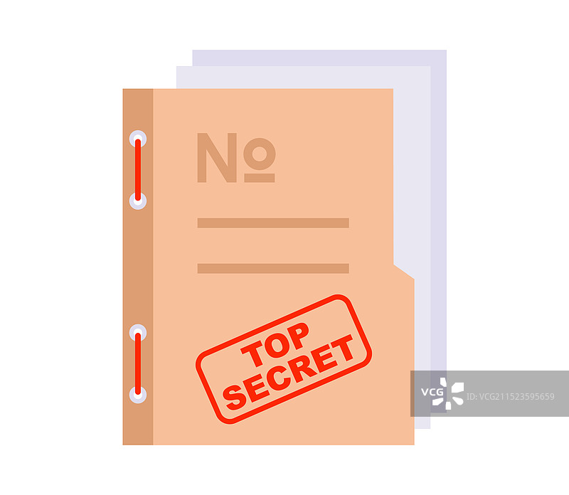 机密文件资料夹图片素材