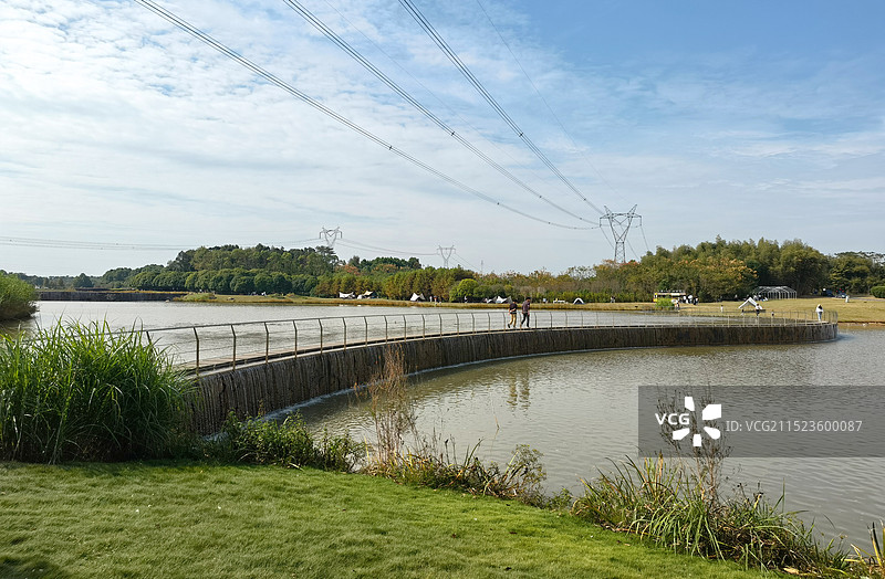 仙鹤湖湿地公园图片素材