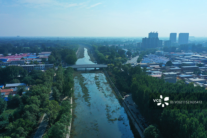 雄安新区雄县千年秀林安新立庄图片素材