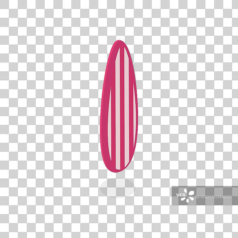 2.5D冲浪板等距扁平风格元素2图片素材