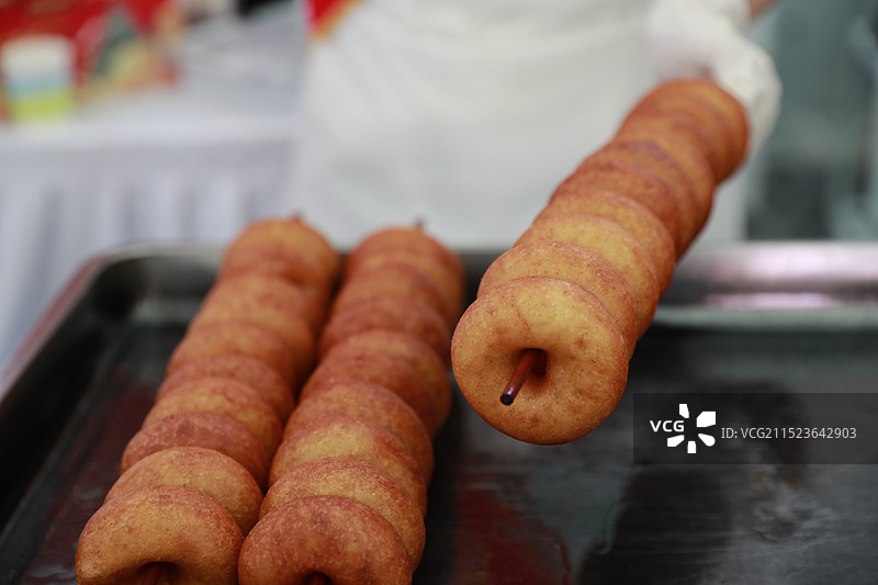 陕西榆林手工油馍馍图片素材