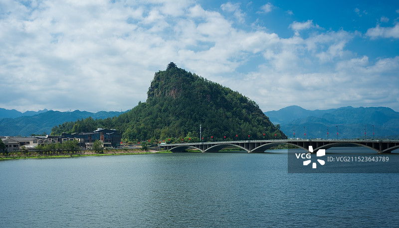 丽水松阳独山图片素材