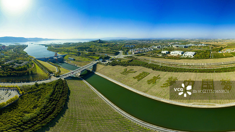 南水北调中线通水十年的故事图片素材