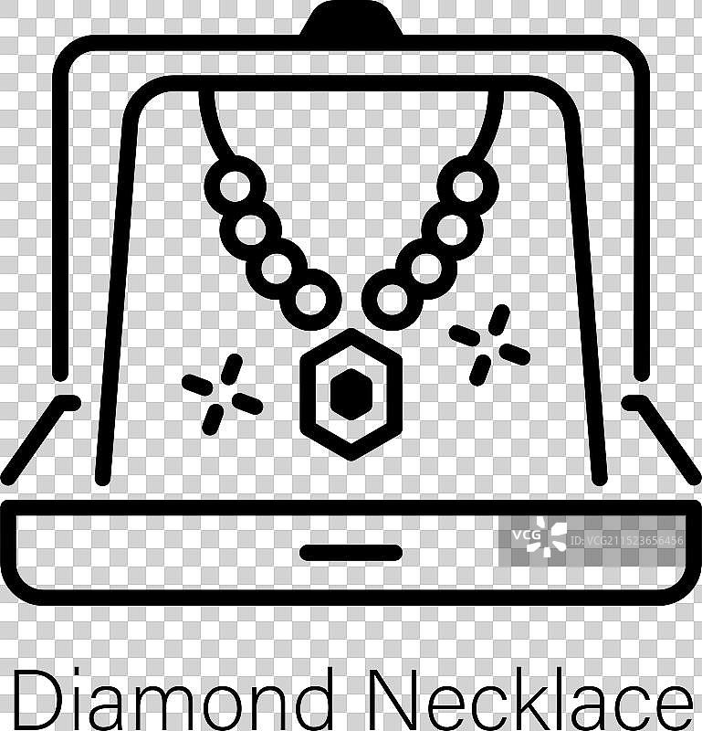 钻石项链图片素材