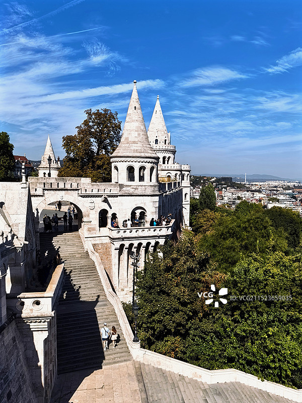 匈牙利渔人堡图片素材