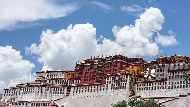拉萨布达拉宫图片素材