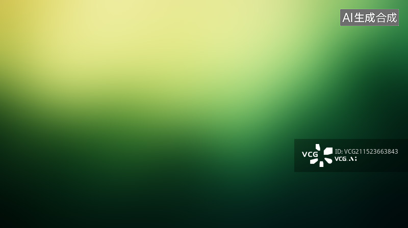 【AI数字艺术】弥散风格绿色清新自然渐变背景图片素材