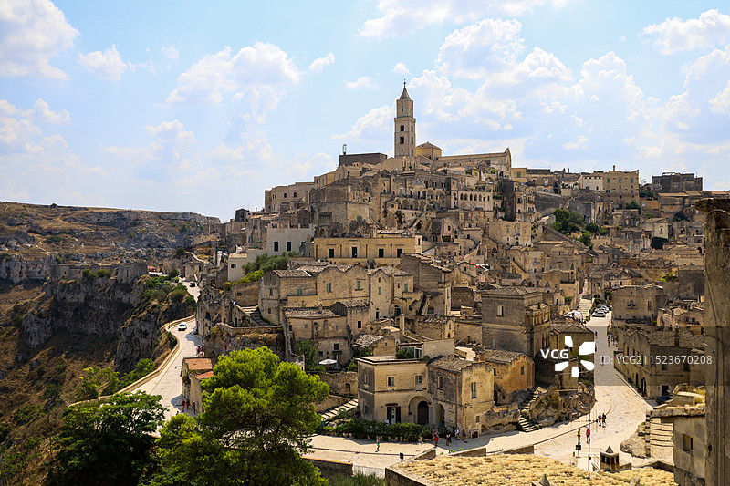 意大利马泰拉古城图片素材