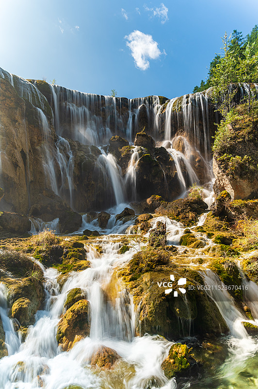 九寨沟-珍珠滩图片素材