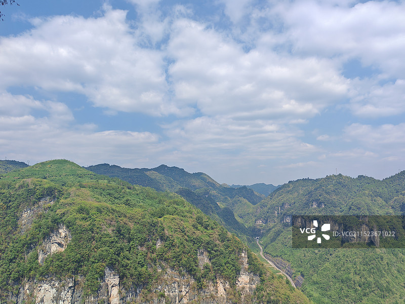 矮寨奇观景区图片素材