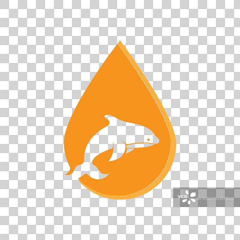 鱼油标志图片素材