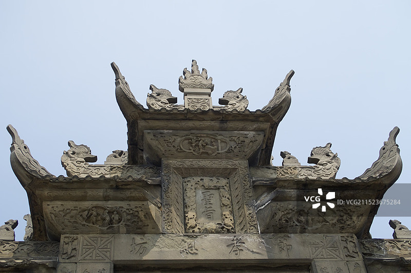 内江市隆昌县石牌坊旅游区图片素材