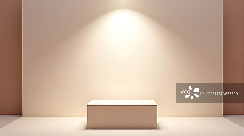 电商产品背景墙纯色米色打光柔和背景图 (8)图片素材