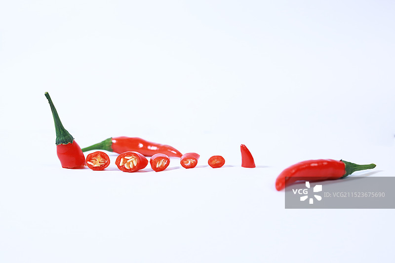 辣椒/小米辣/蔬菜特写图片素材
