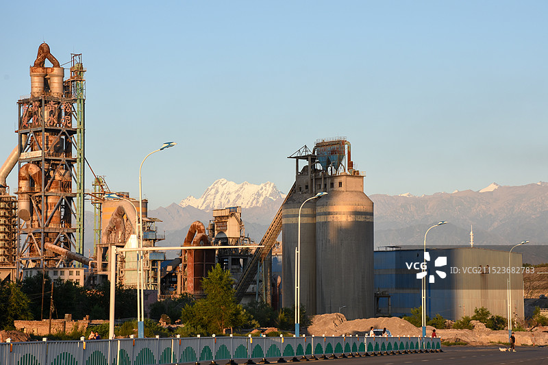 青松水泥厂旧址图片素材