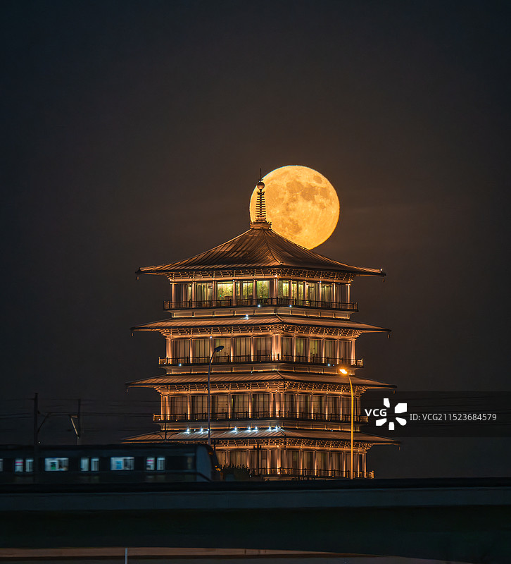 长安塔.图片素材