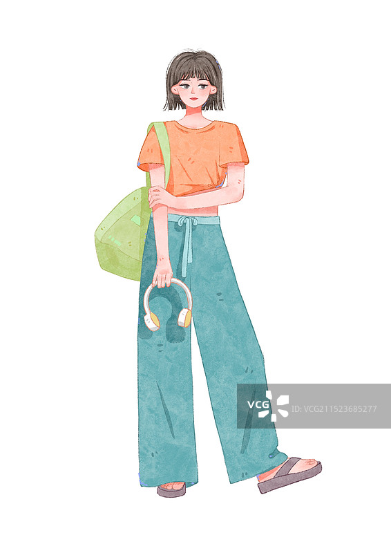 人物插画1图片素材