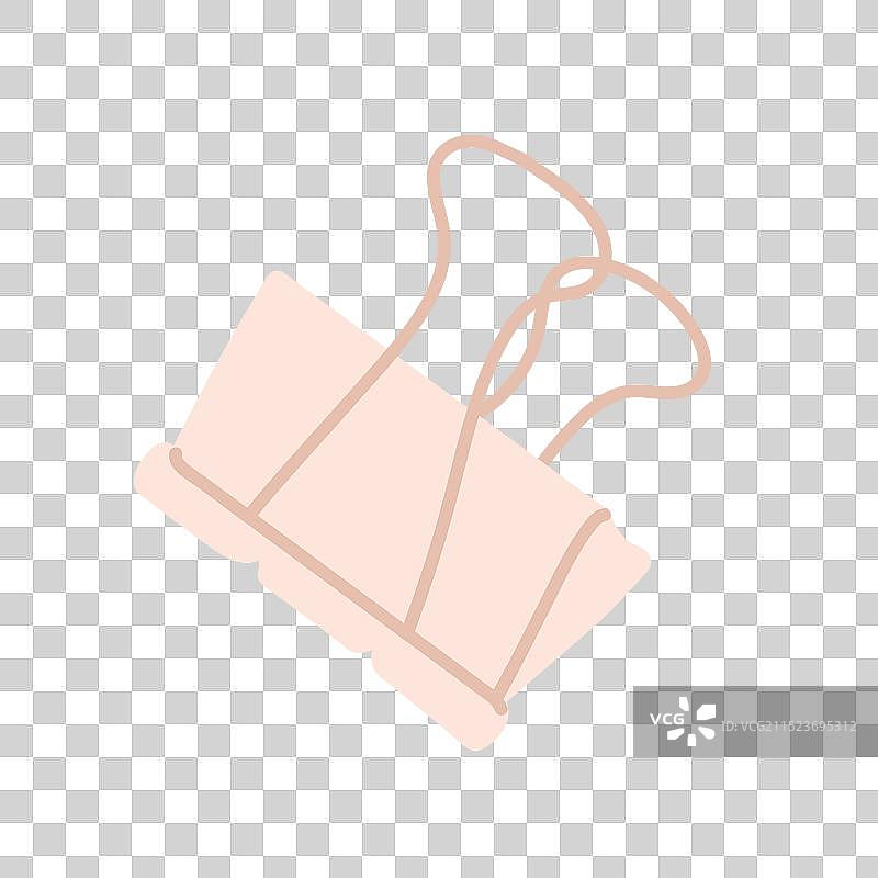 闭合的活页夹纸夹图片素材