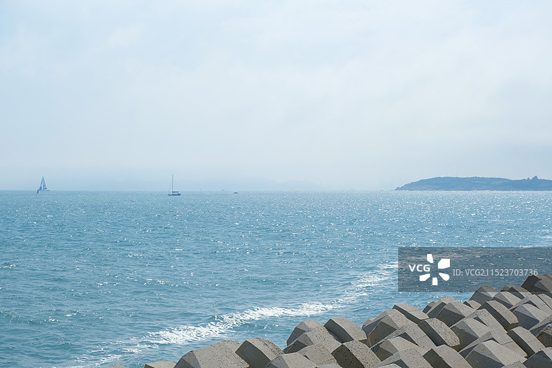 防波堤图片素材