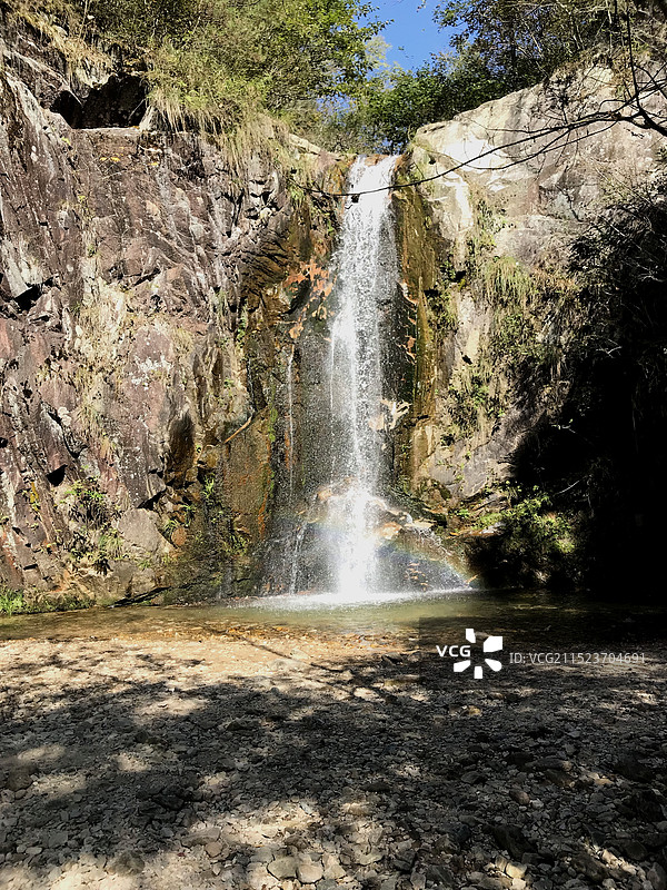 安庆大别山彩虹瀑布旅游景区图片素材
