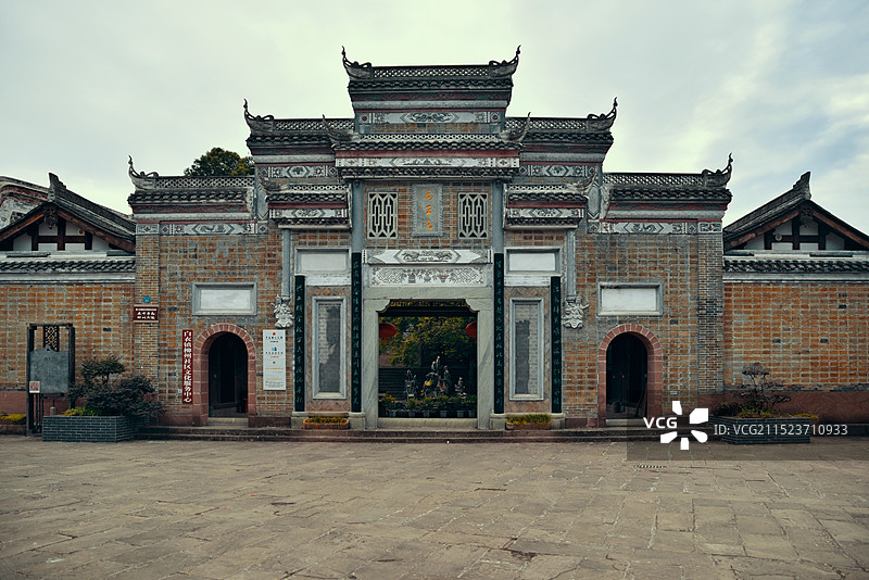 巴中平昌白衣古镇禹王宫图片素材