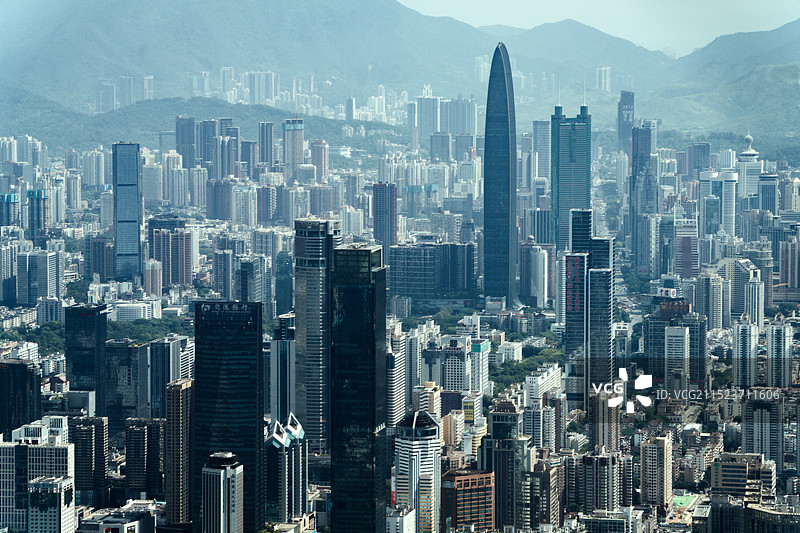 中国广东深圳罗湖都市风光图片素材