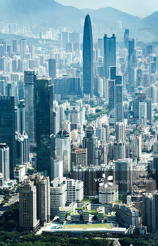 中国广东深圳罗湖都市风光图片素材